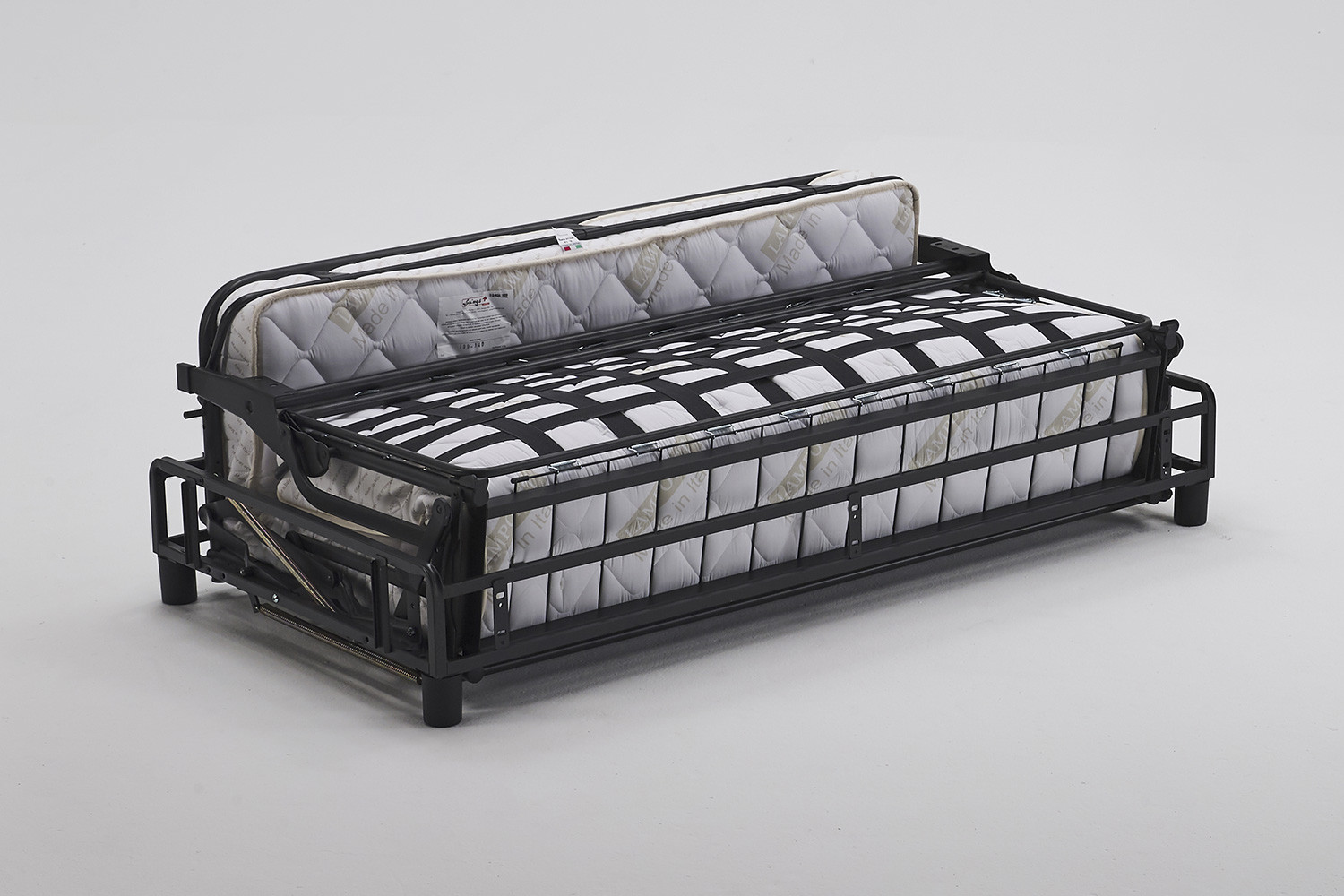 Sofa bed mechanism for thick mattresses Il Diciotto